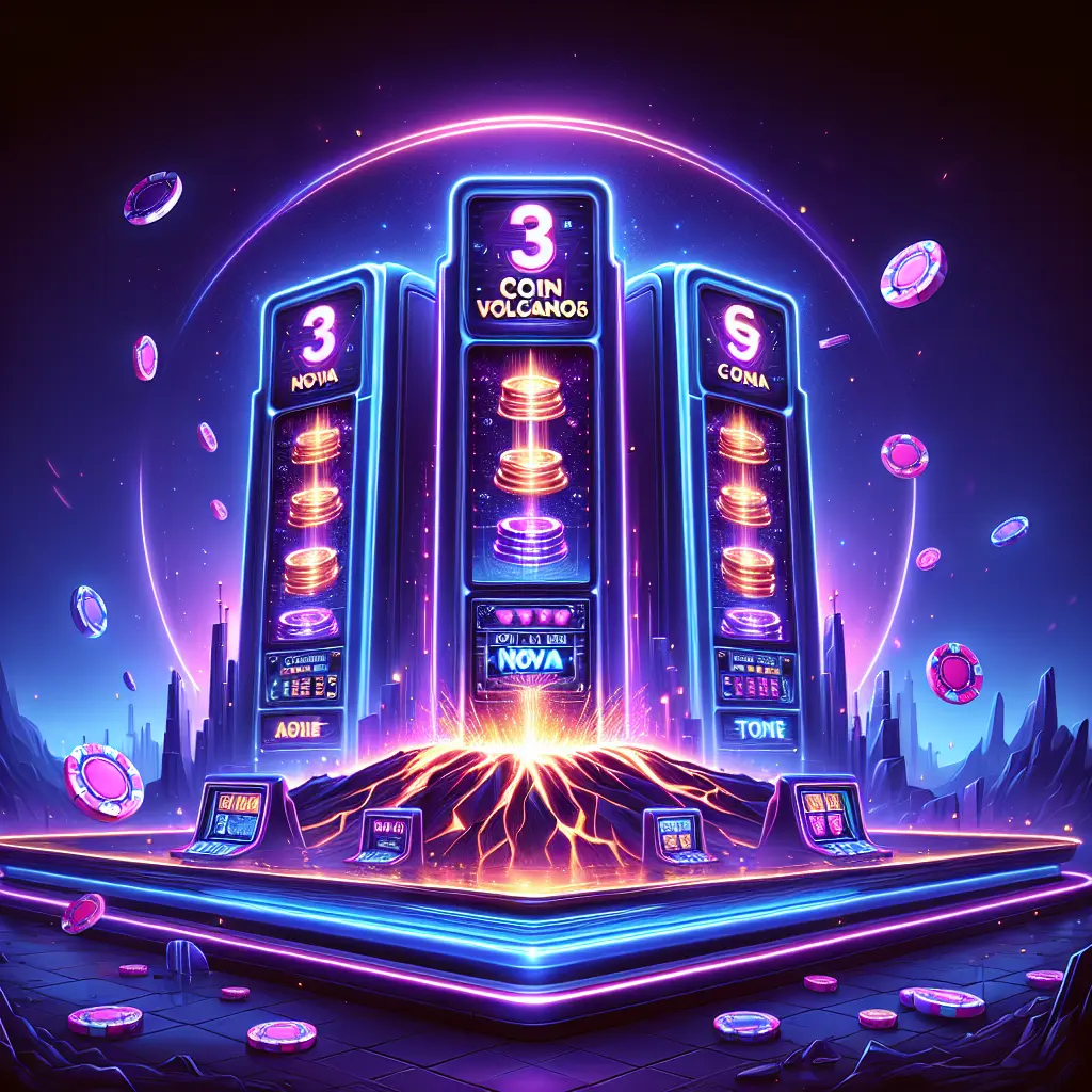 3 Coin Volcanoes slot game
